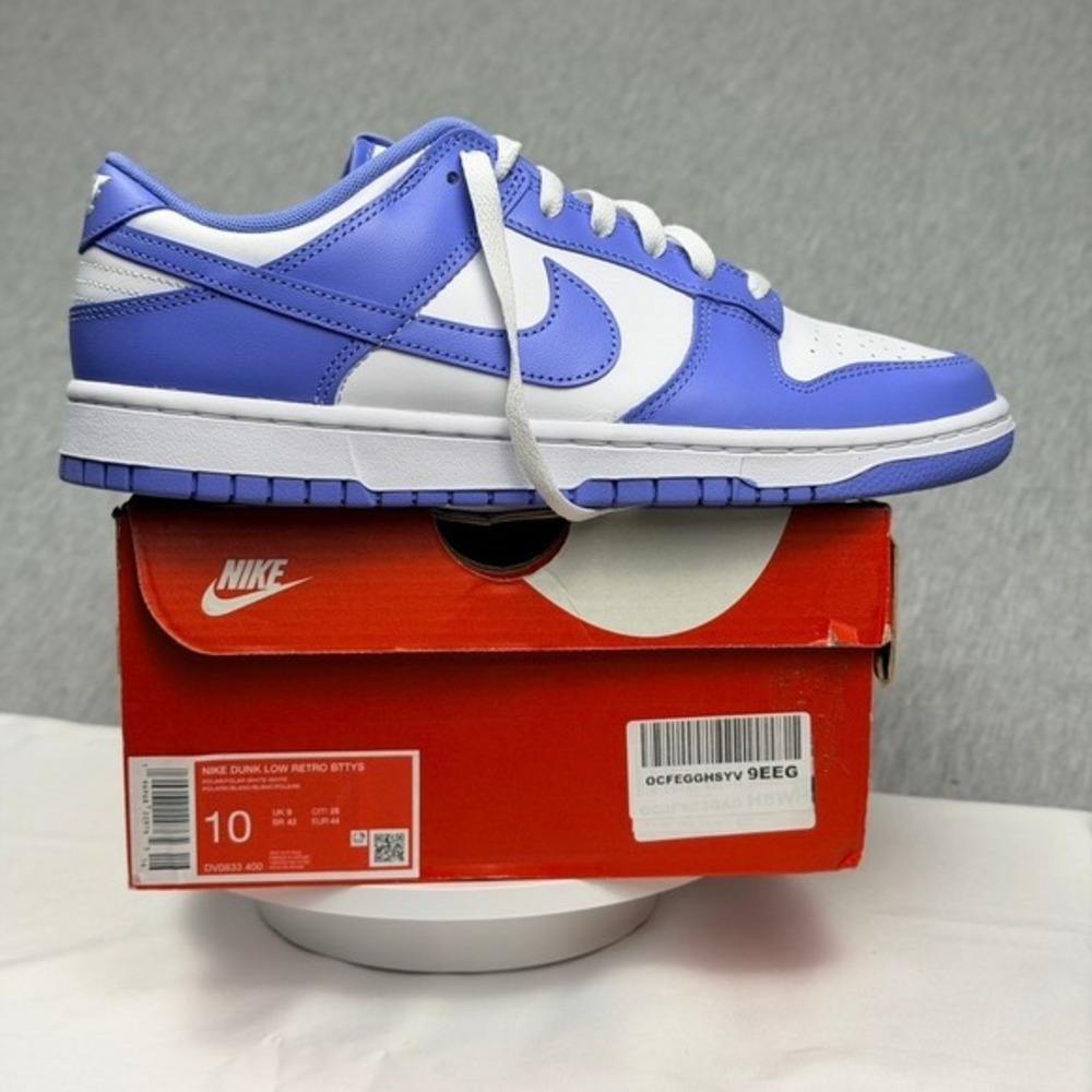 Nike Dunk Low Retro‎ BTTYS Polar Blue White Sneakers DV0833-400 Mens 10